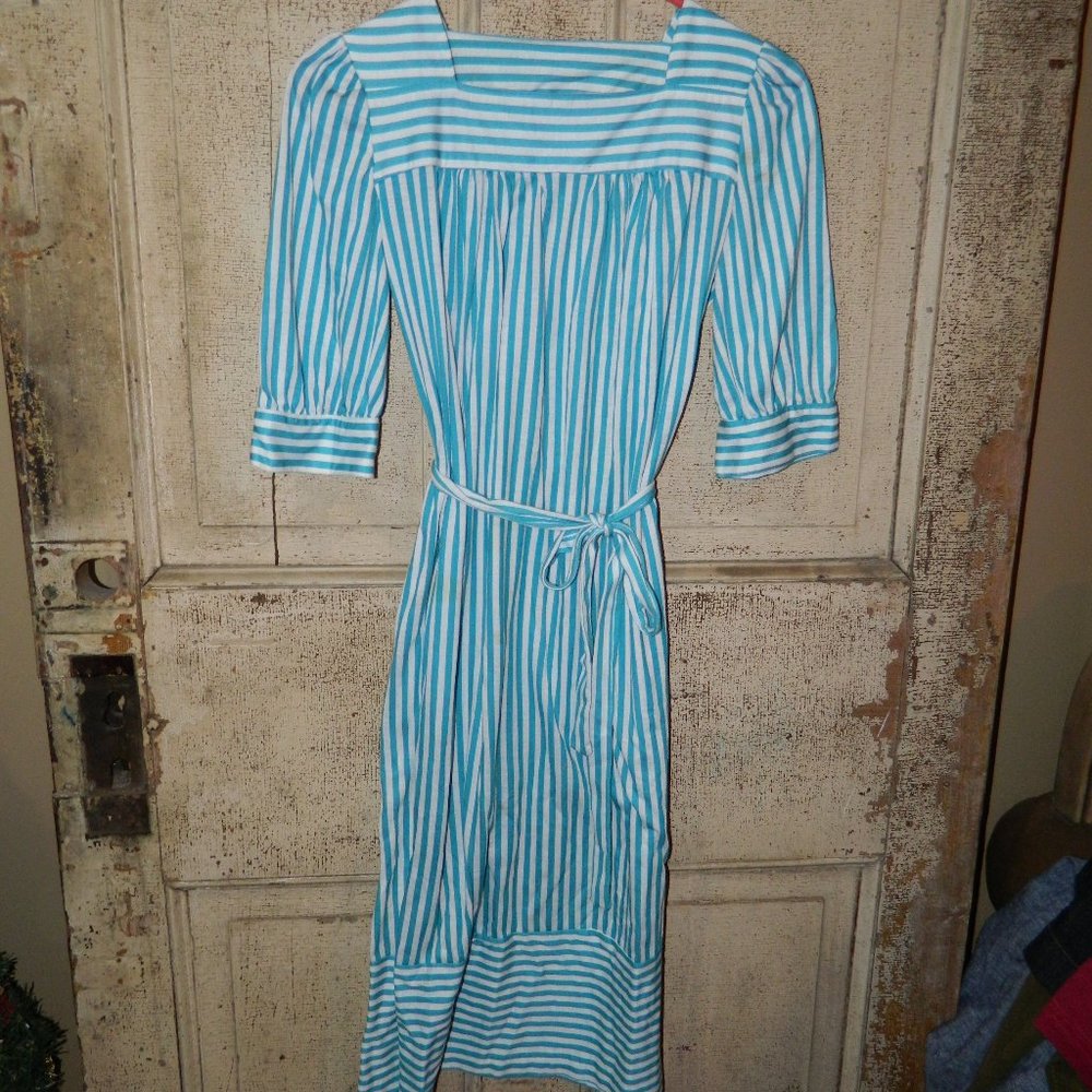 Vintage Avon Fashion Summer Stripe Dress Size 5/6 (Y-2)